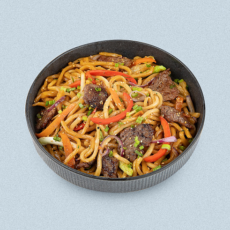 Вок удон с говяжей вырезкой