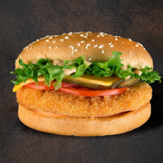 Бургер с курицей в панко